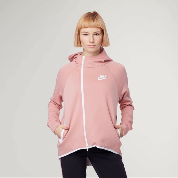 rust pink nike windbreaker